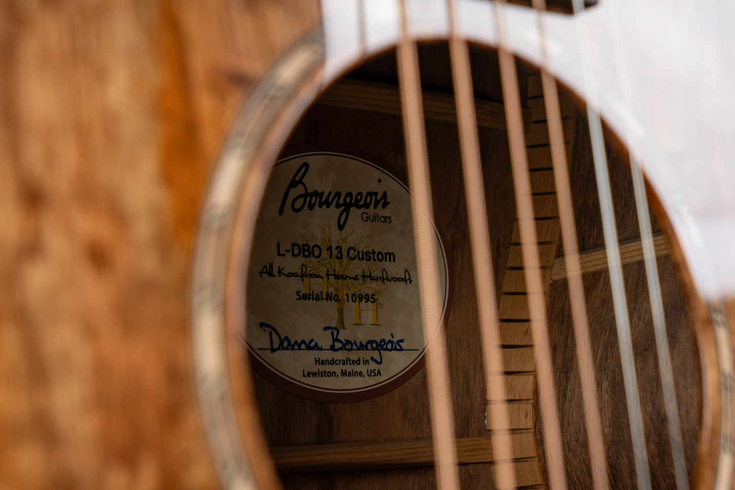 Bourgeois L-DBO 13 Custom Koa