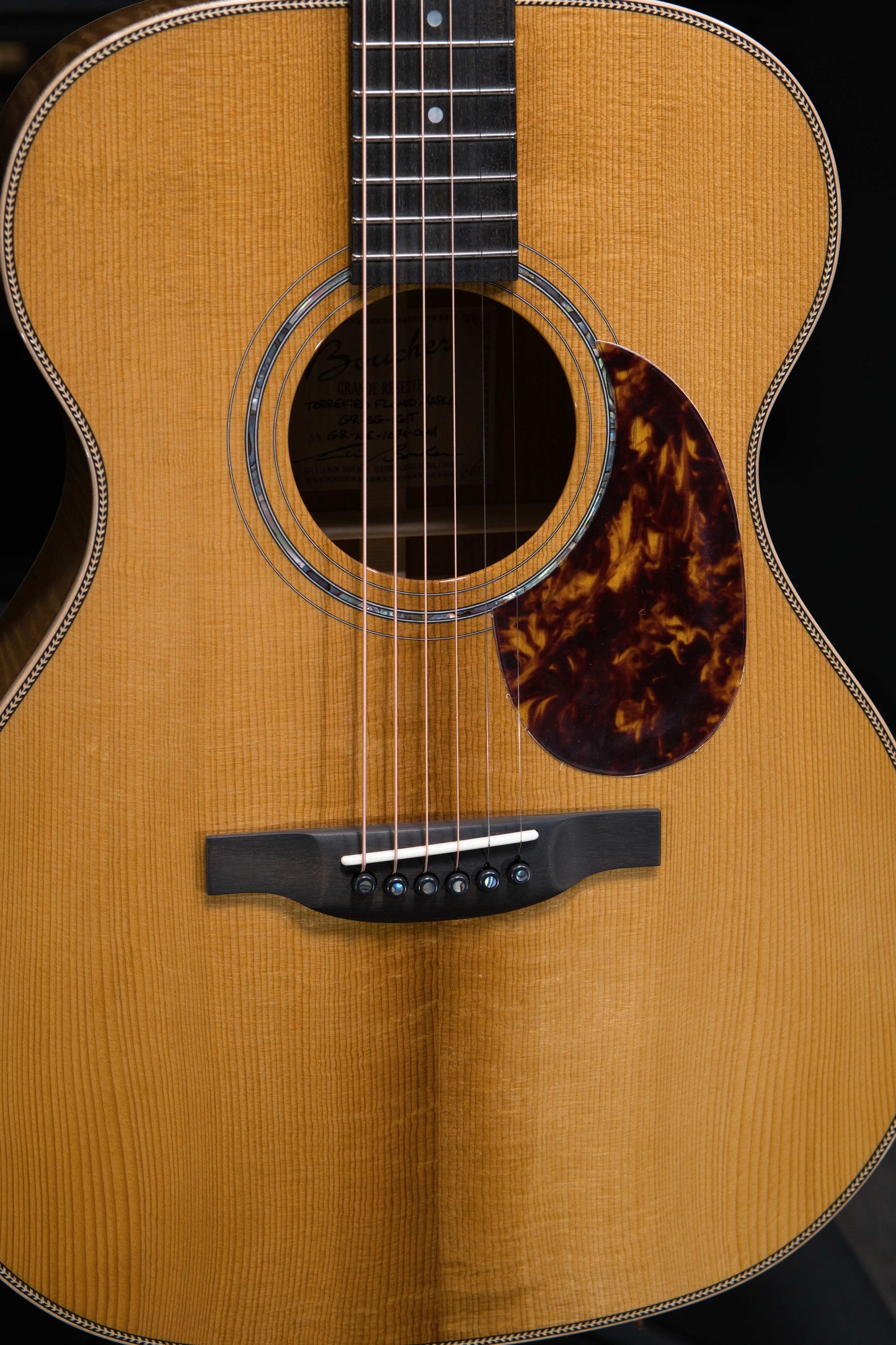 Boucher GR-SG-161T Torrefied flamed maple