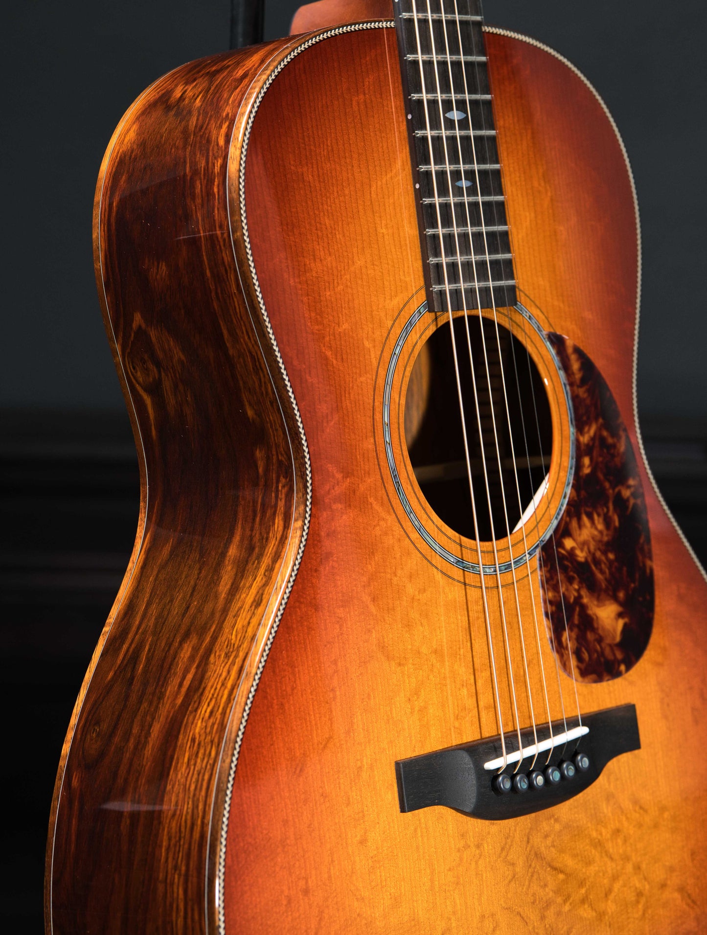 Boucher HG-186-BU Cocobolo & Bear claw Torrefied Adirondack