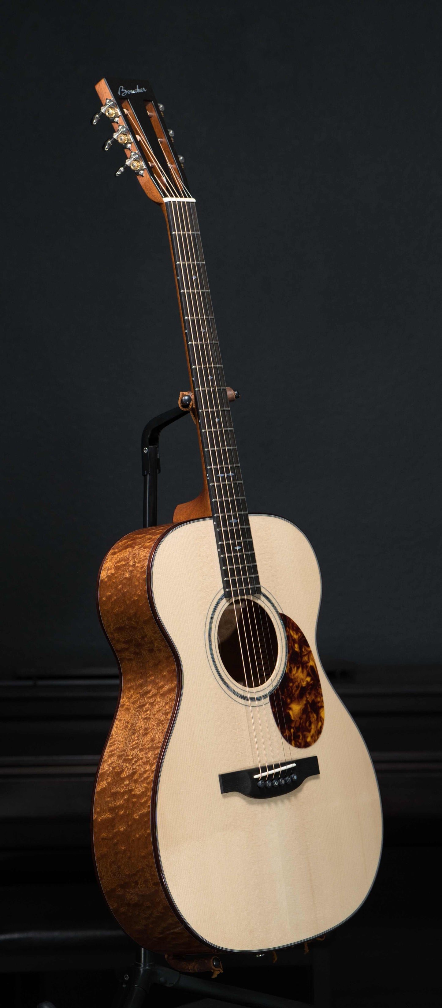 Boucher LE-SG-241-M Quilted Sapele & Master Grade Adirondack Spruce