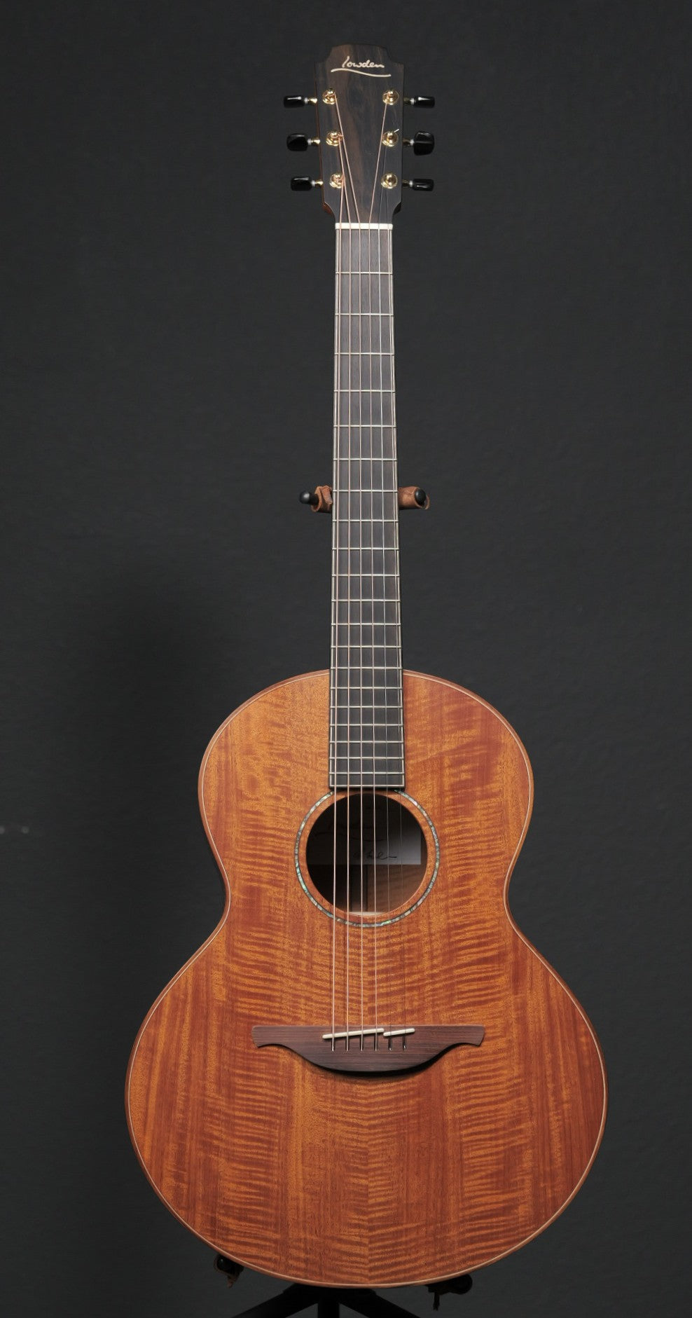 Lowden S-35M Fiddleback Mahogany
