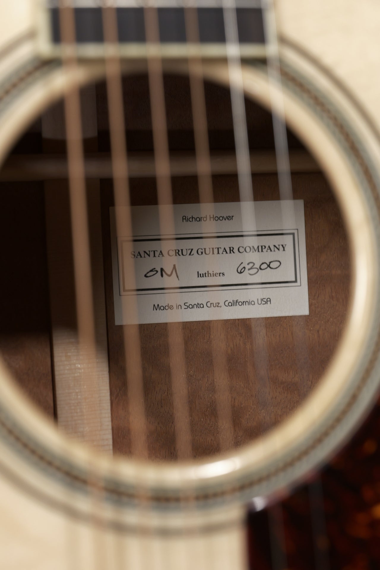 Santa Cruz OM Quilted Sapele & German Spruce