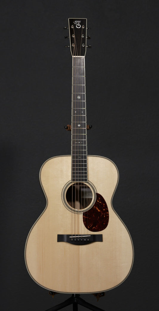 Santa Cruz OM Mun Ebony & Adirondack Spruce