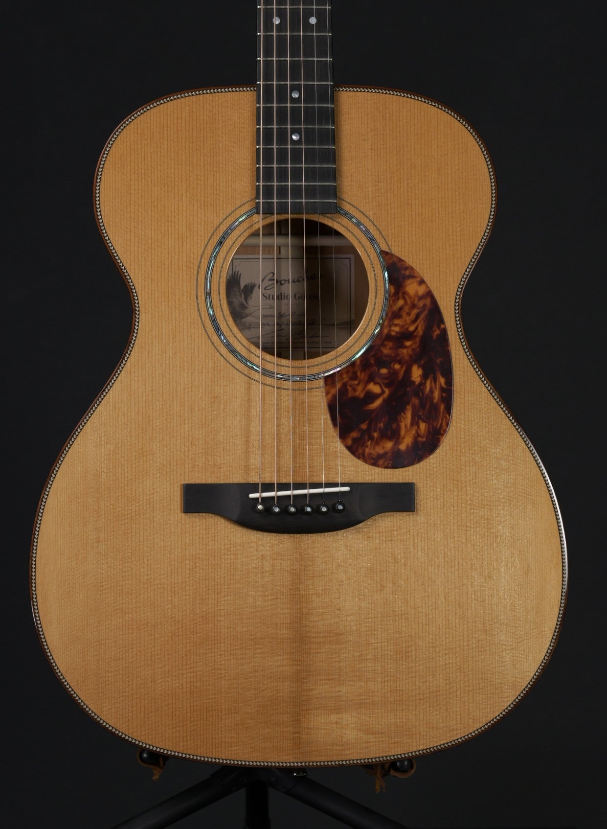 Boucher SG-41-MV Mahogany & Torrefied Adirondack